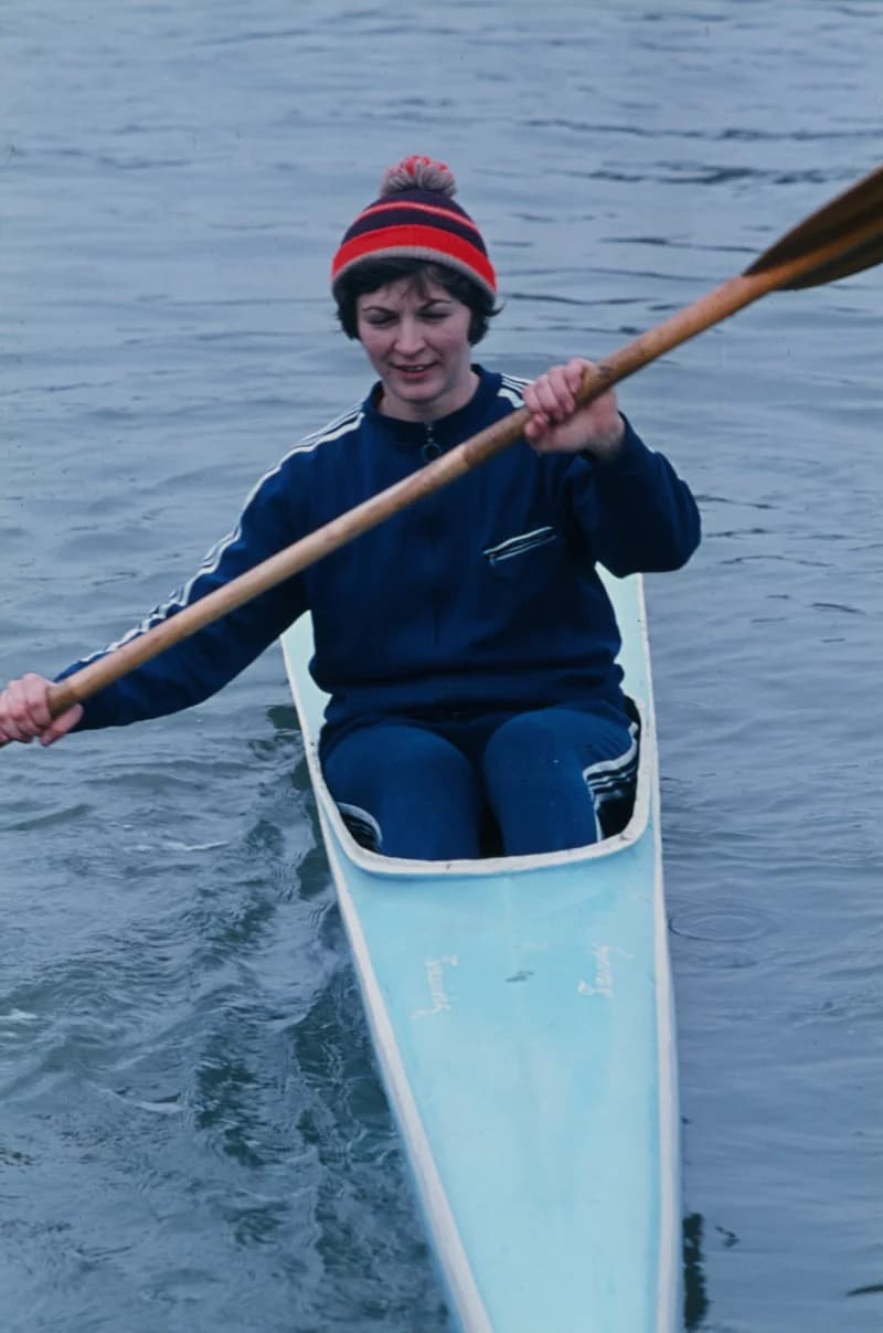 Koncz Klára országos bajnok (kajak egyes)