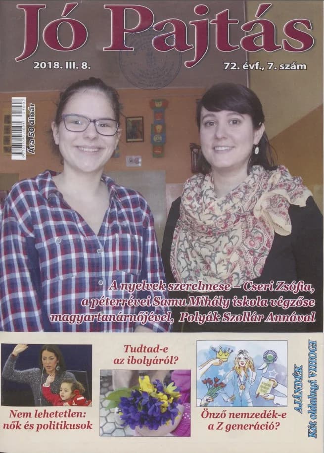 Jó Pajtás, 72. évf. 2018. március 8. 7. sz.