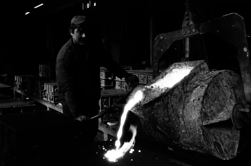 Kikindai öntödében