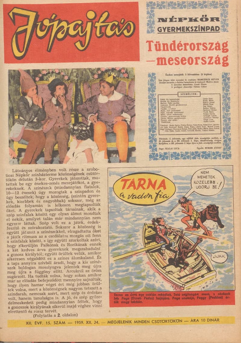 Jó Pajtás, 13. évf. 1959. december 24. 27. sz.