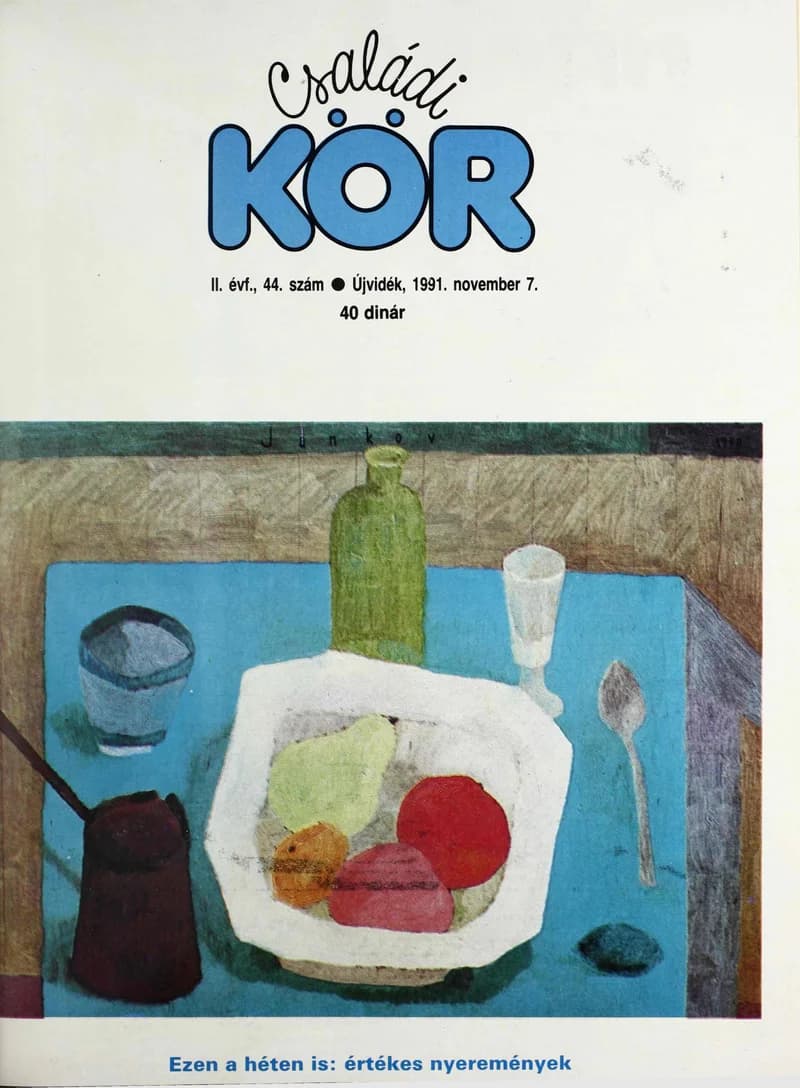 Családi Kör, 2. évf. 1991. november 7. 44. sz.