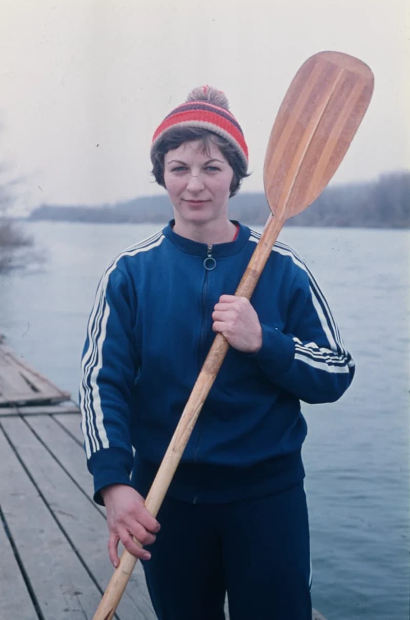 Koncz Klára országos bajnok (kajak egyes)