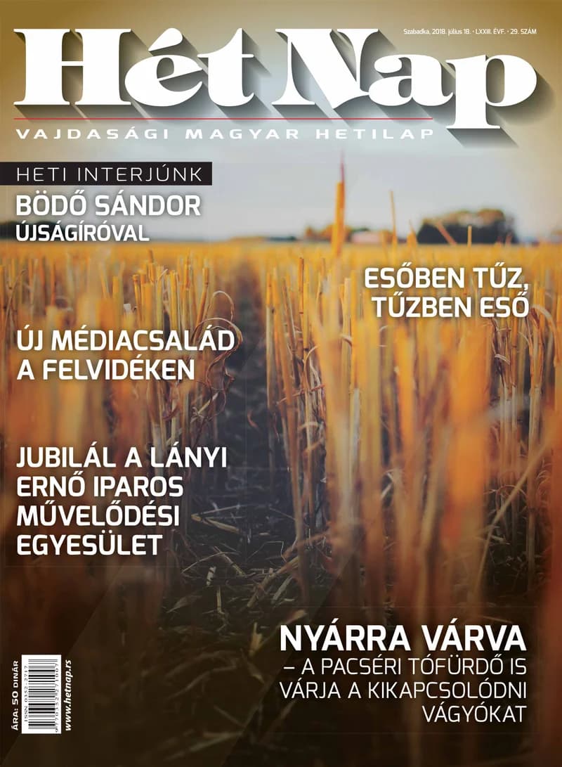 7 Nap, 73. évf. 2018. július 18. 29. sz.