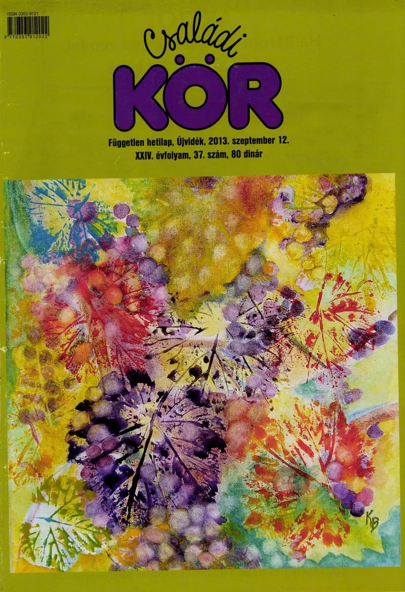 Családi Kör, 24. évf. 2013. szeptember 12. 37. sz.
