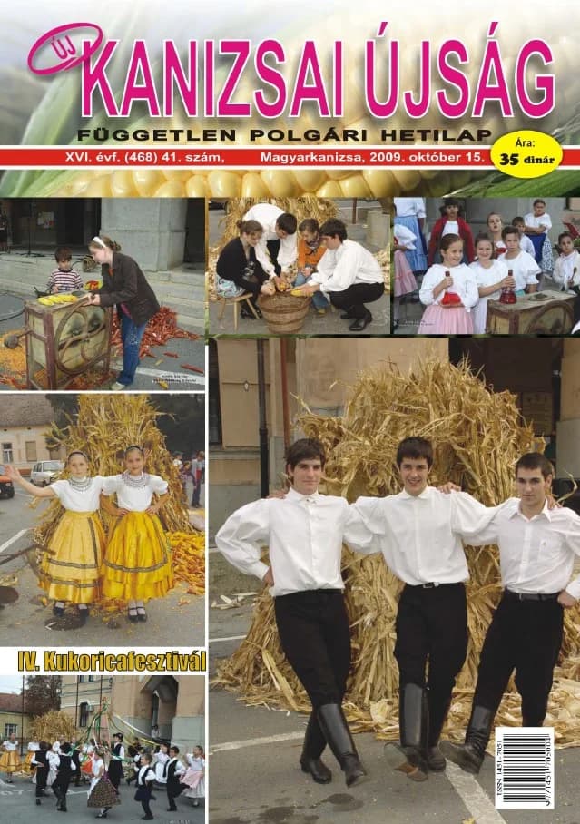 Új Kanizsai Újság, 16. évf. 2009. október 15. 41. sz.
