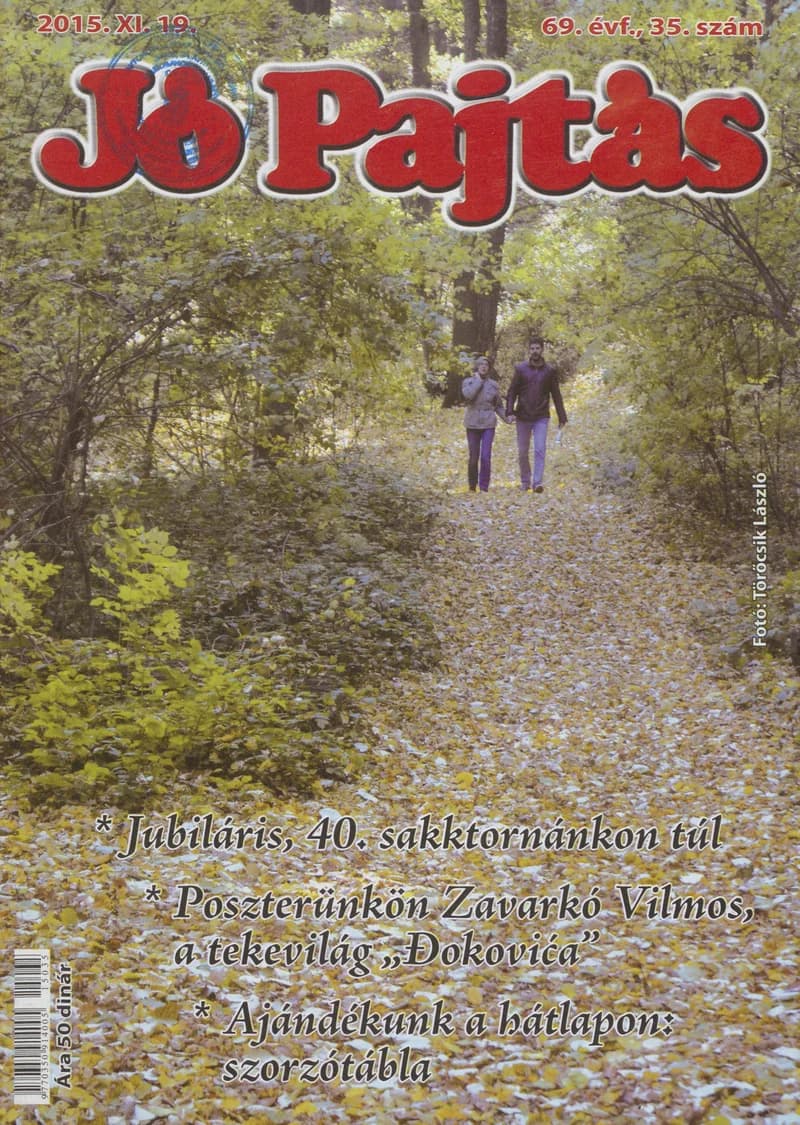 Jó Pajtás, 69. évf. 2015. november 19. 35. sz.