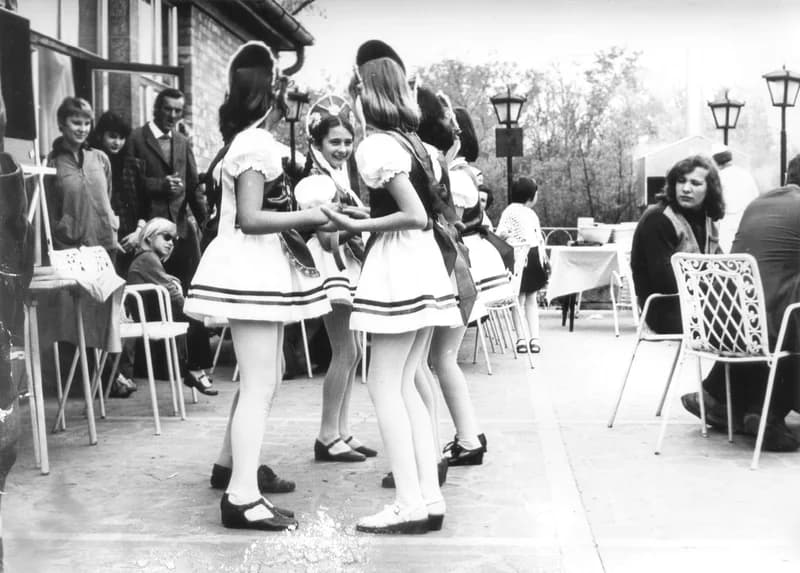 Majális a zentai népkertben