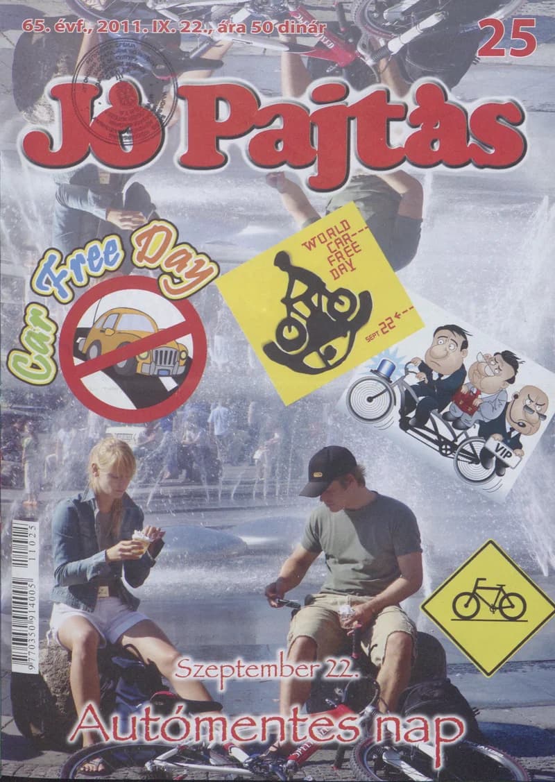 Jó Pajtás, 65. évf. 2011. szeptember 22. 25. sz.