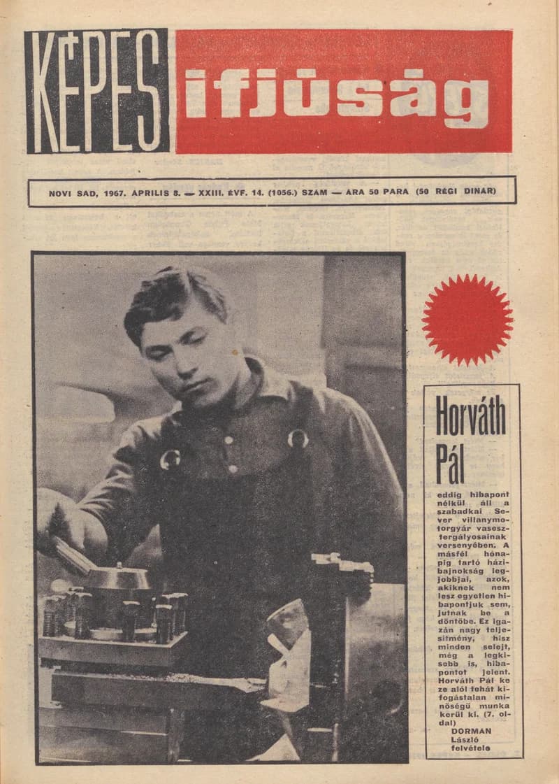 Képes Ifjúság, 23. évf. 1967. április 8. 14. sz. 1–32. oldal