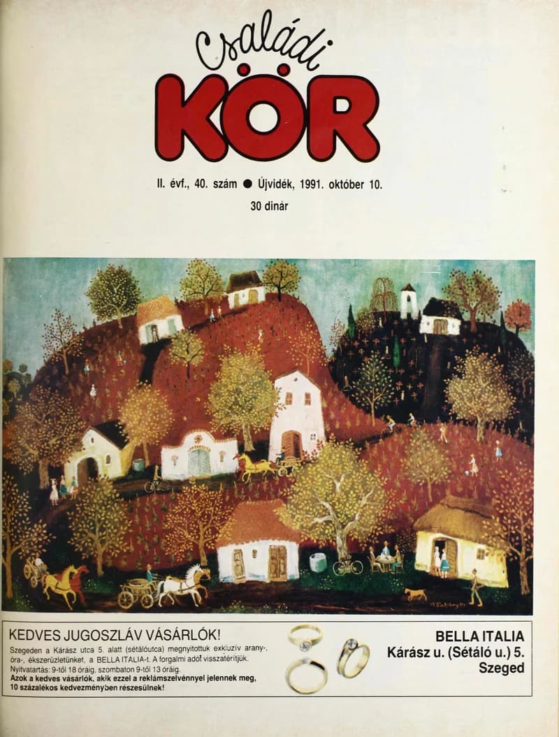 Családi Kör, 2. évf. 1991. október 10. 40. sz.