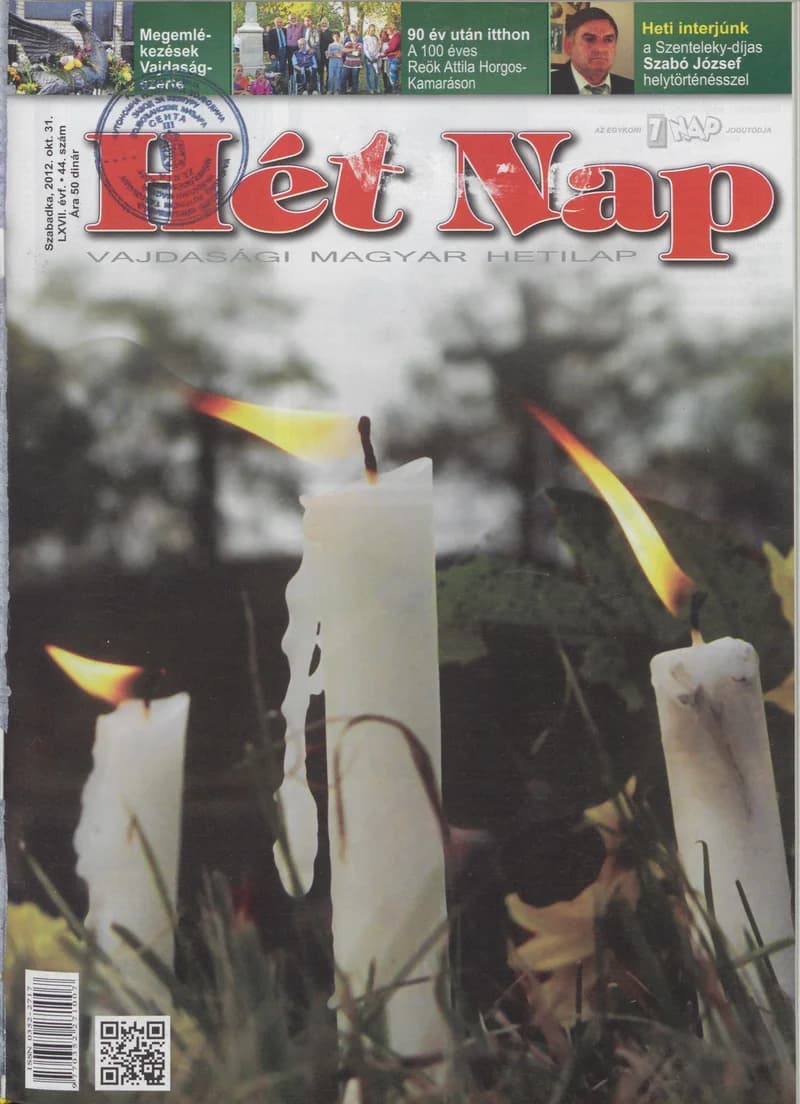 7 Nap, 67. évf. 2012. október 31. 44. sz.