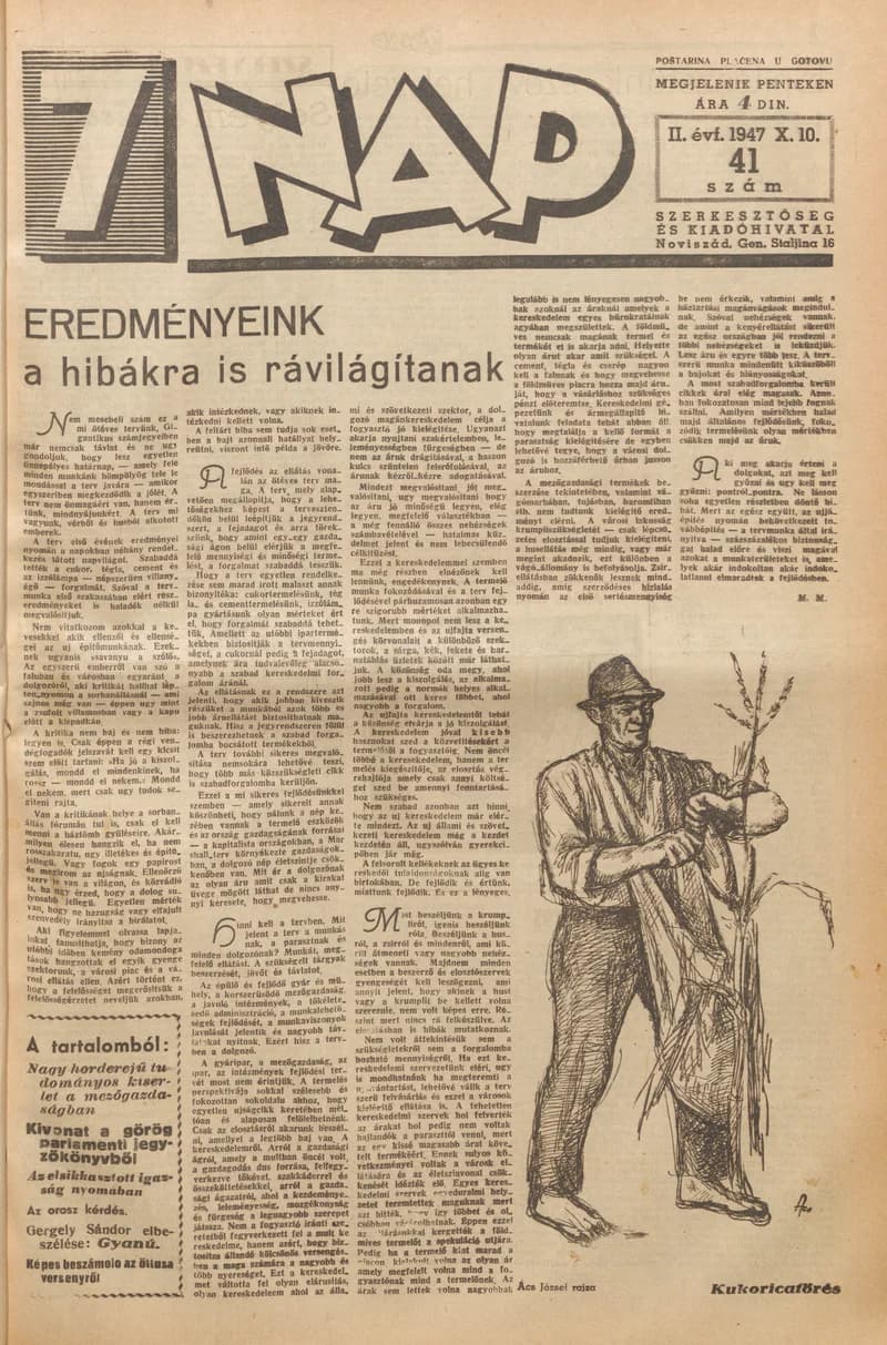 7 Nap, 2. évf. 1947. október 10. 41. sz. 1–10. oldal