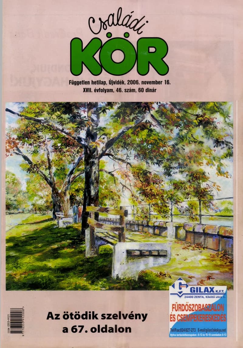 Családi Kör, 17. évf. 2006. november 16. 46. sz.