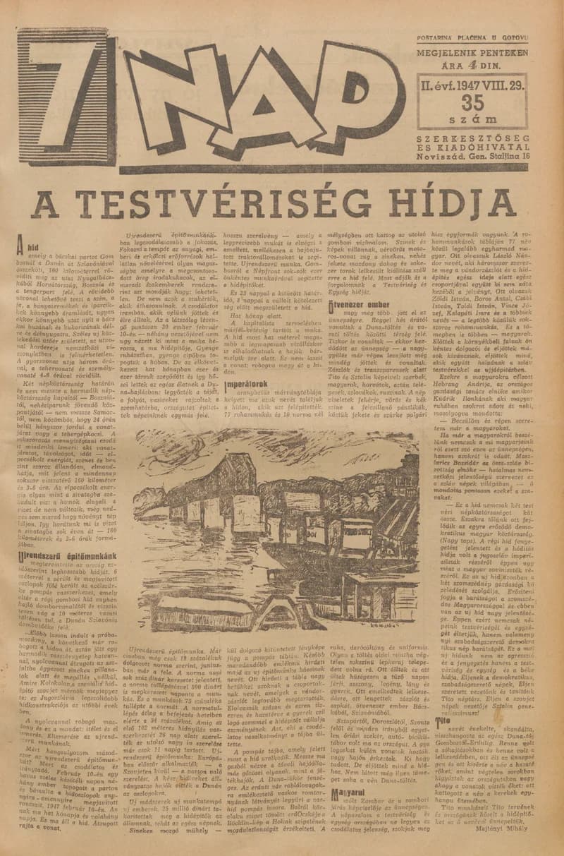 7 Nap, 2. évf. 1947. augusztus 29. 35. sz. 1–10. oldal