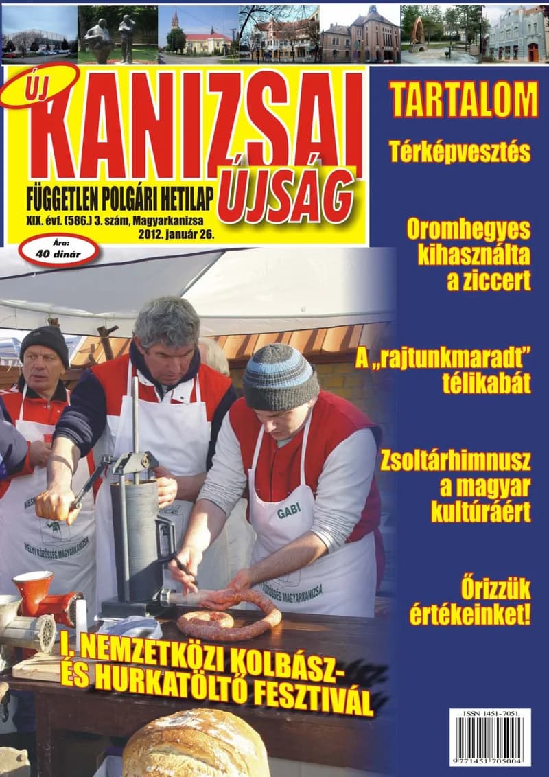 Új Kanizsai Újság, 19. évf. 2012. január 26. 3. sz.