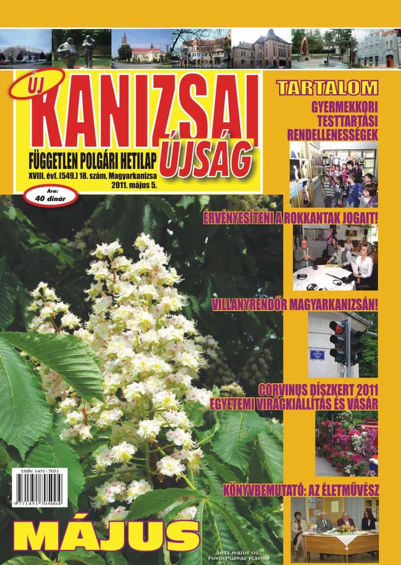 Új Kanizsai Újság, 18. évf. 2011. május 5. 18. sz. 1–24. oldal