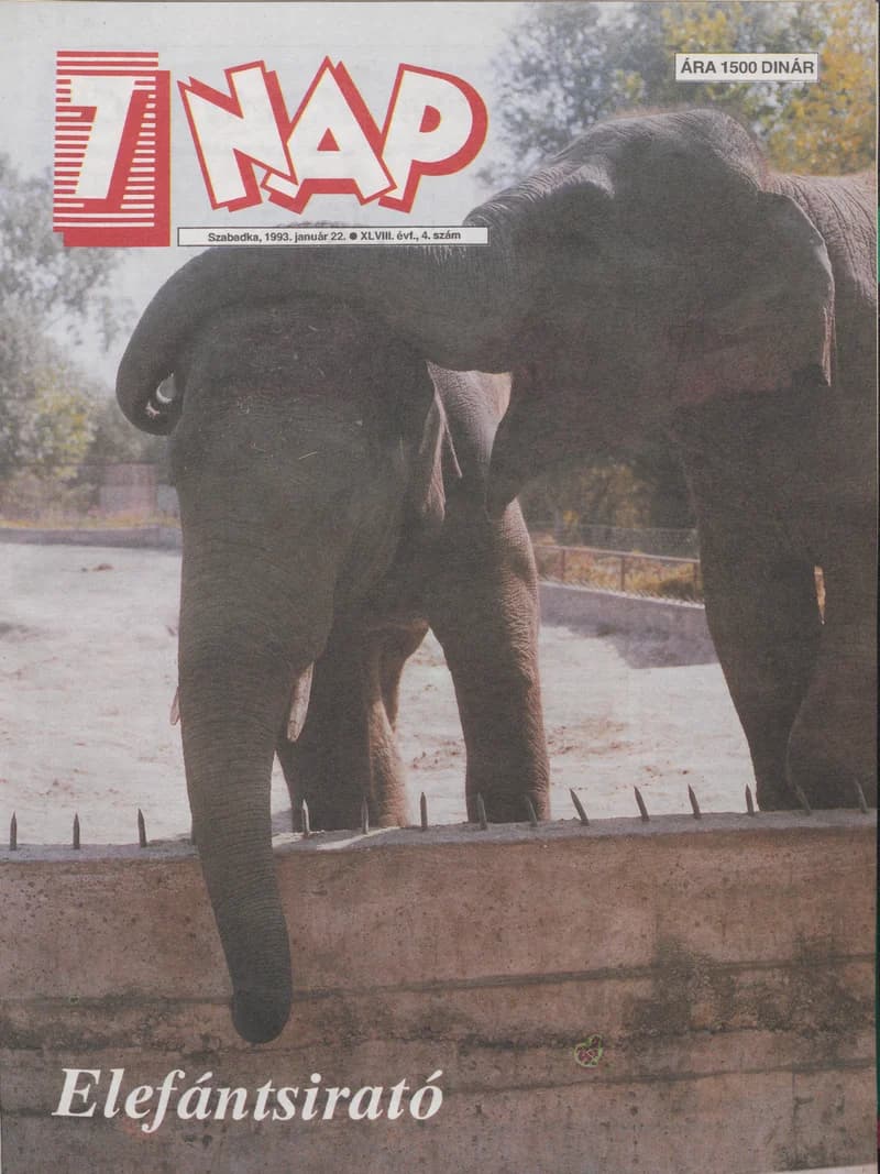 7 Nap, 48. évf. 1993. január 22. 4. sz. 1–52. oldal