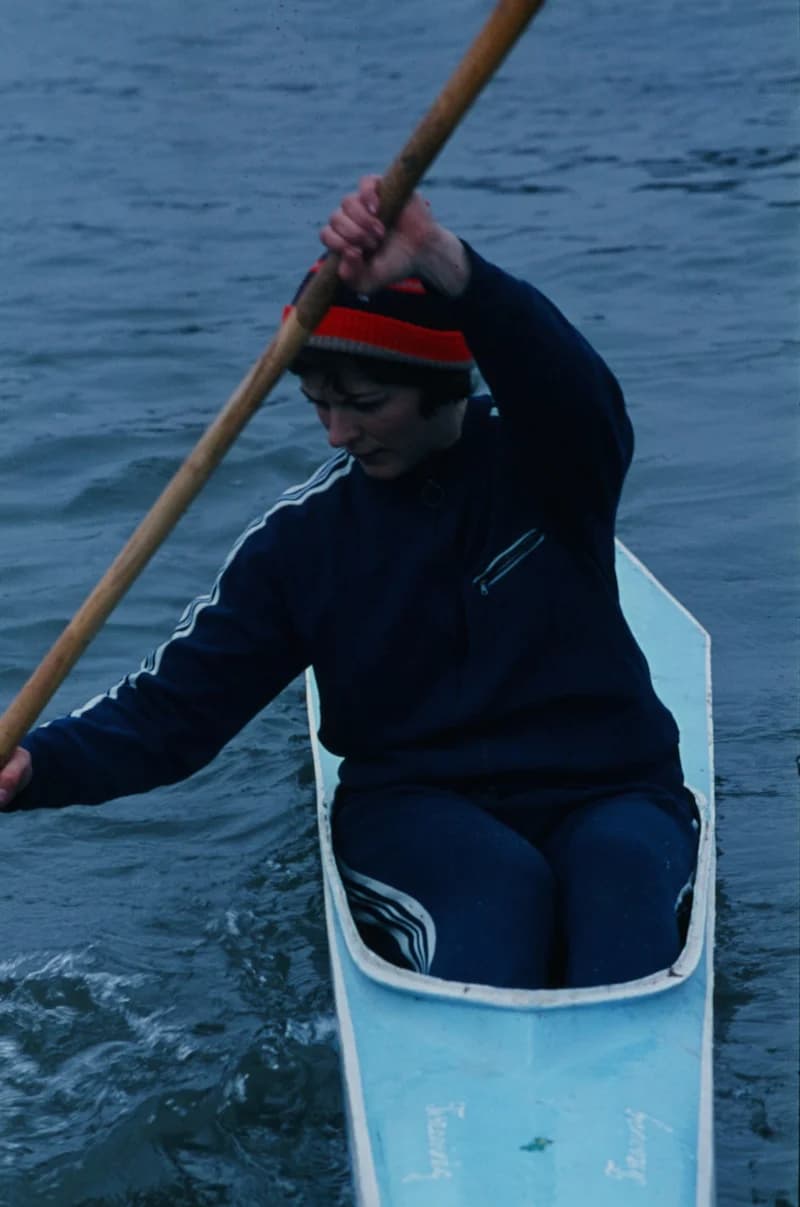 Koncz Klára országos bajnok (kajak egyes)