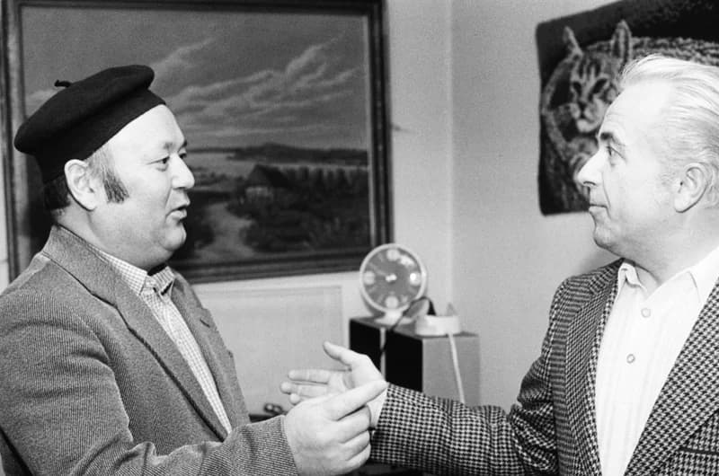 NSZK - Stuttgartban  Göncz Jánosnál