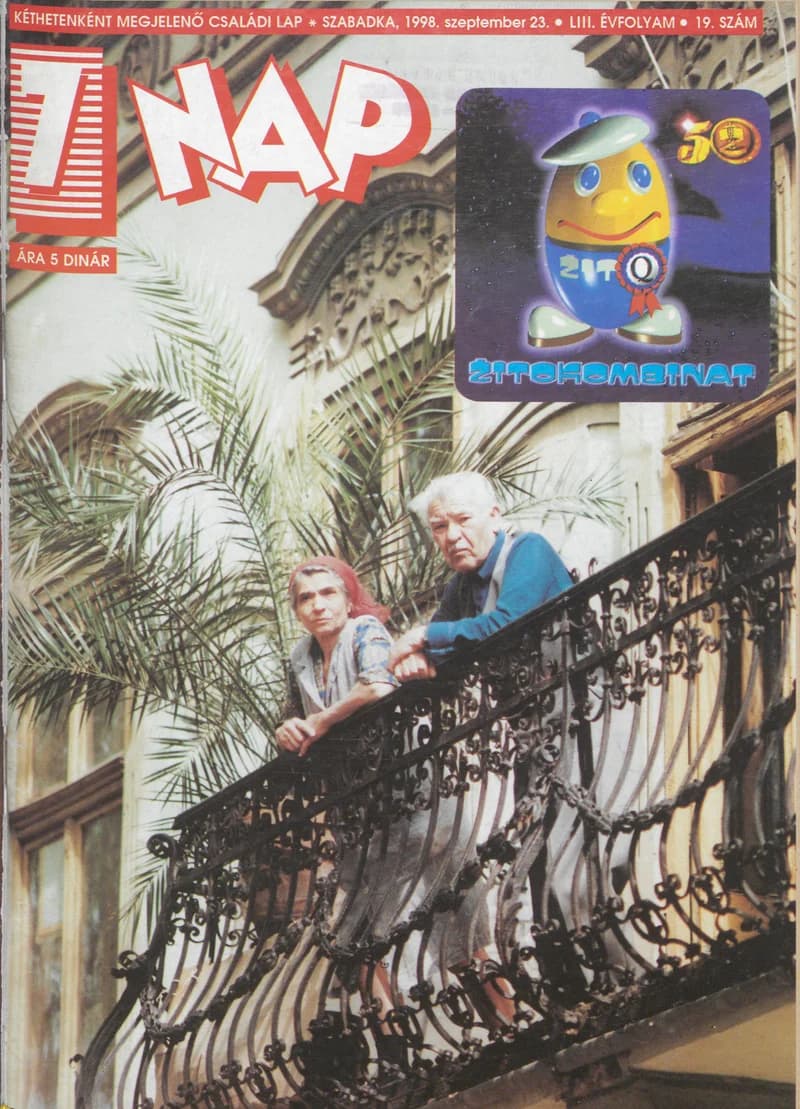 7 Nap, 53. évf. 1998. szeptember 23. 19. sz. 1–68. oldal