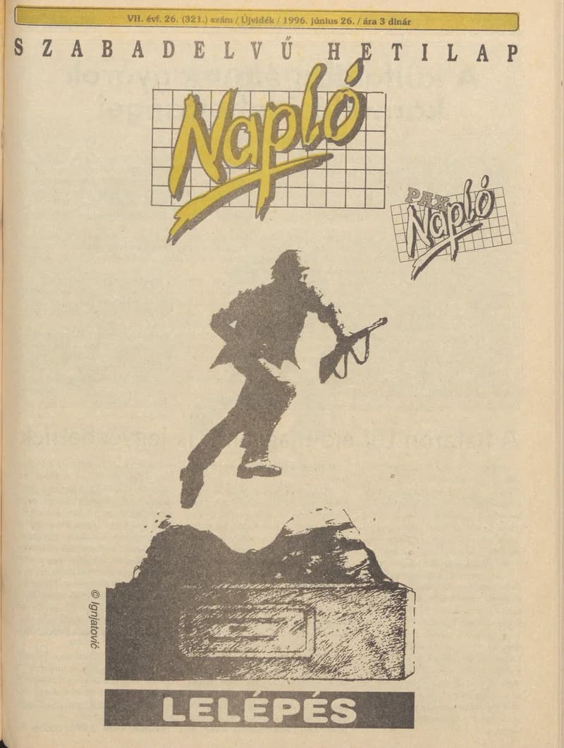 Napló - Szabadelvű hetilap, 7. évf. 1996. június 26. 321. sz.