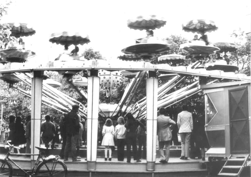 Vidámpark Zentán a parkban