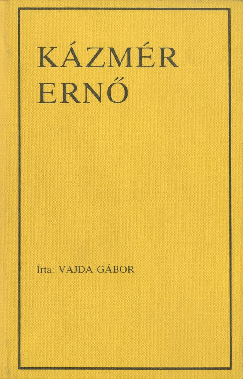 Kázmér Ernő szellemi arca