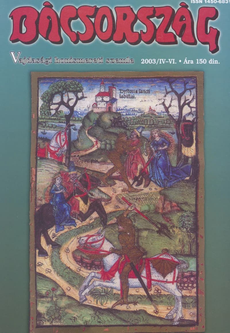 Bácsország, 9. évf. 2003. április – június 4–6. sz.