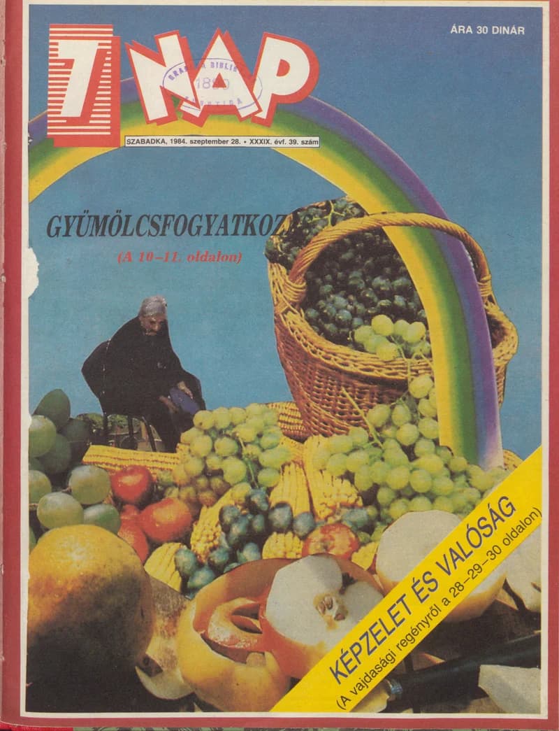 7 Nap, 39. évf. 1984. szeptember 28. 39. sz. 1–68. oldal
