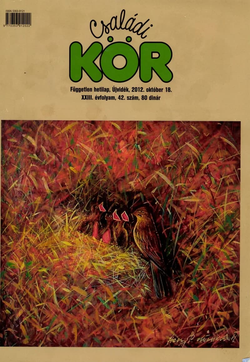 Családi Kör, 23. évf. 2012. október 18. 42. sz.