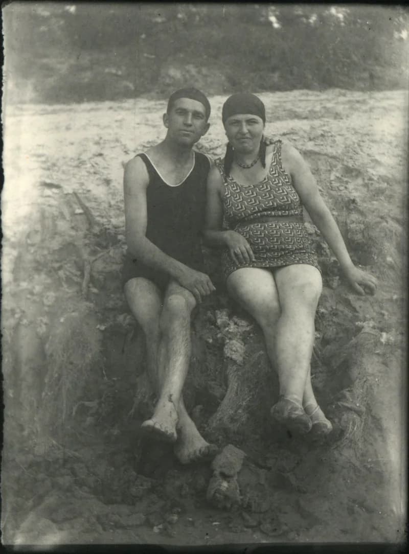 Fürdőzők az újvidéki standon