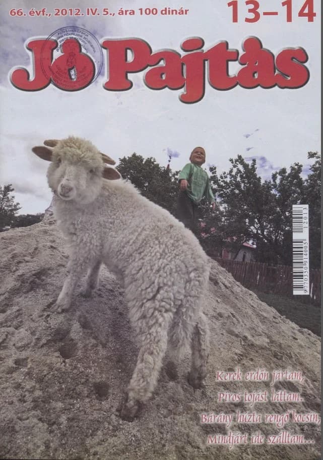Jó Pajtás, 66. évf. 2012. április 5. 13–14. sz.