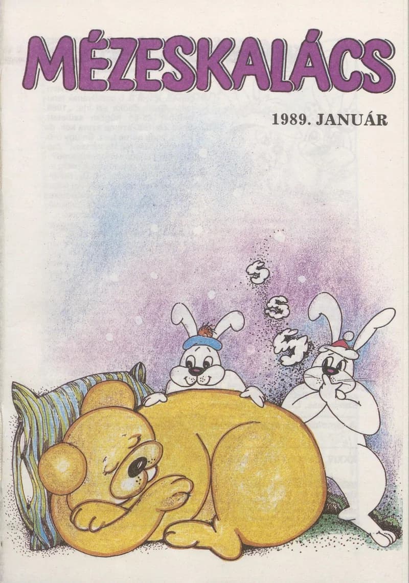 Mézeskalács, 37. évf. 1989. január. 1. sz.