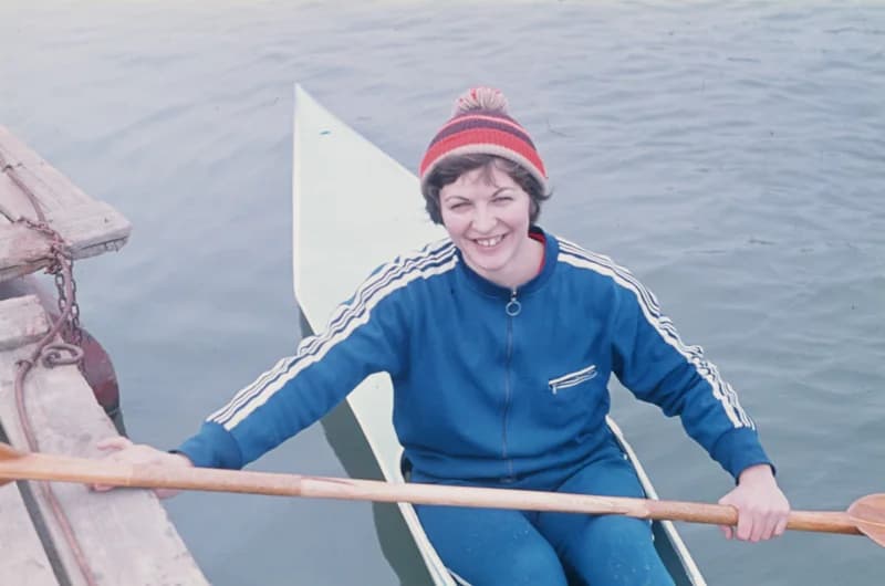 Koncz Klára országos bajnok (kajak egyes)