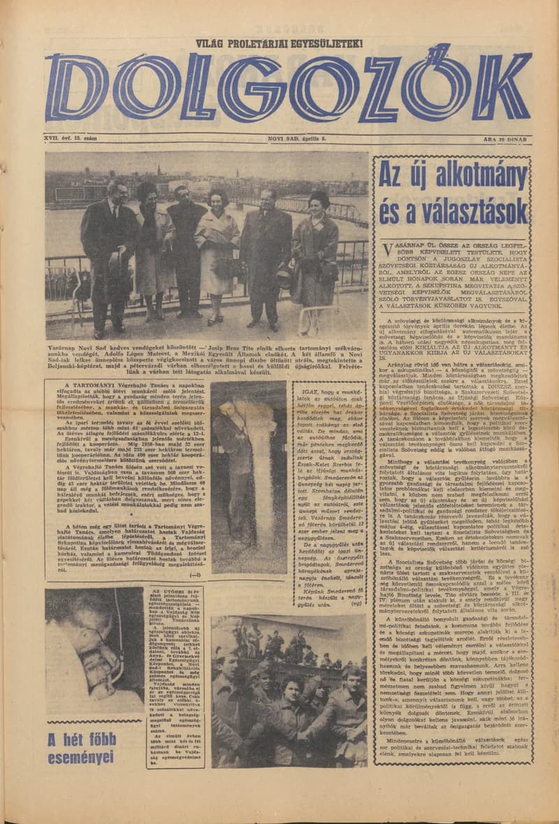 Dolgozók, 17. évf. 1963. április 5. 15. sz.