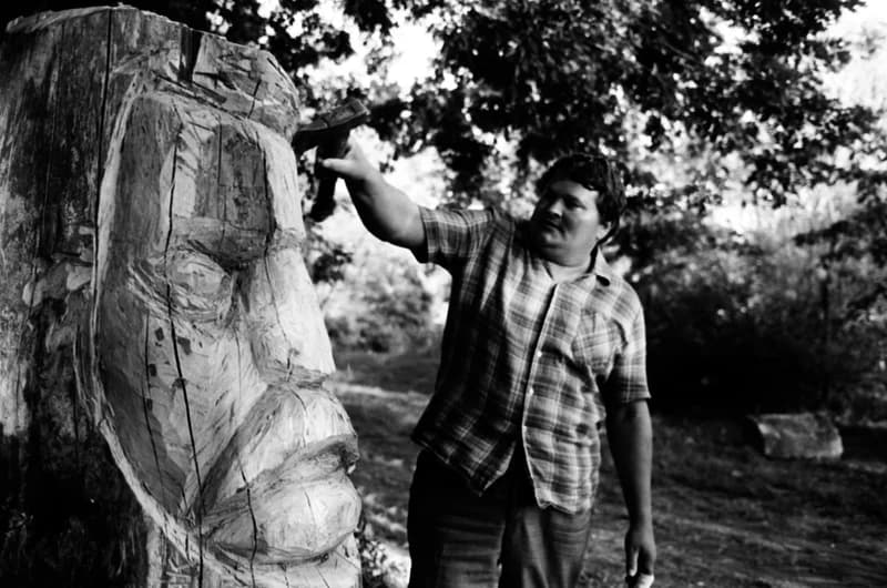 Polyák Ferenc fafaragó