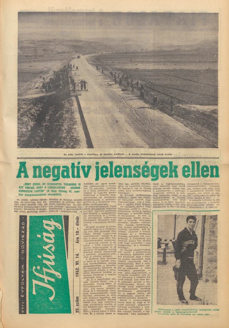 Ifjúság, 18. évf. 1962. június 14. 25. sz.