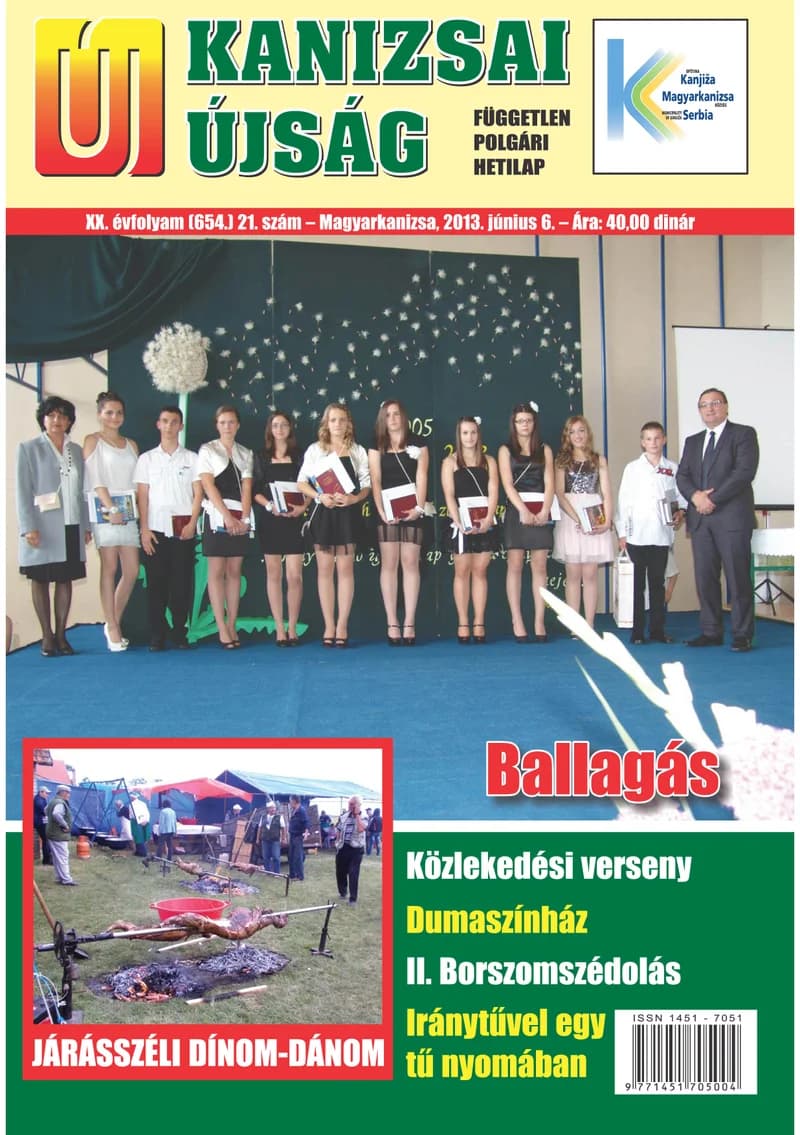 Új Kanizsai Újság, 20. évf. 2013. június 6. 21. sz.