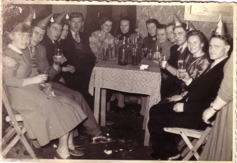 Szilveszteri bálban