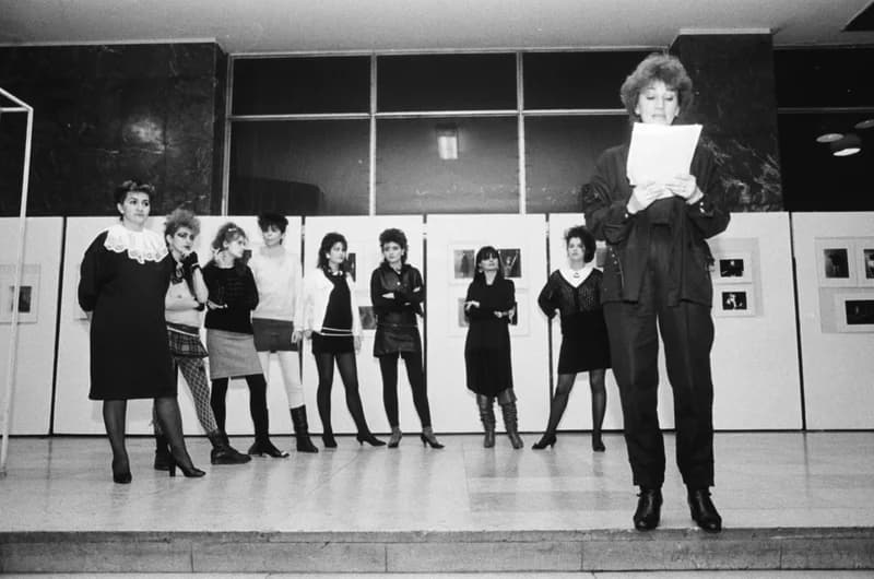 Šimić Gizella fotókiállítása a munkásegyetemen