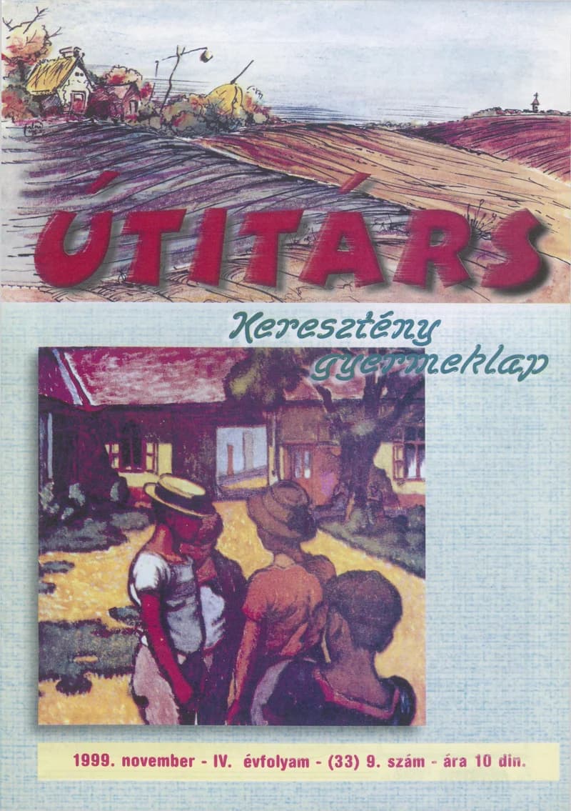 Útitárs, 4. évf. 1999. november. 9. sz.