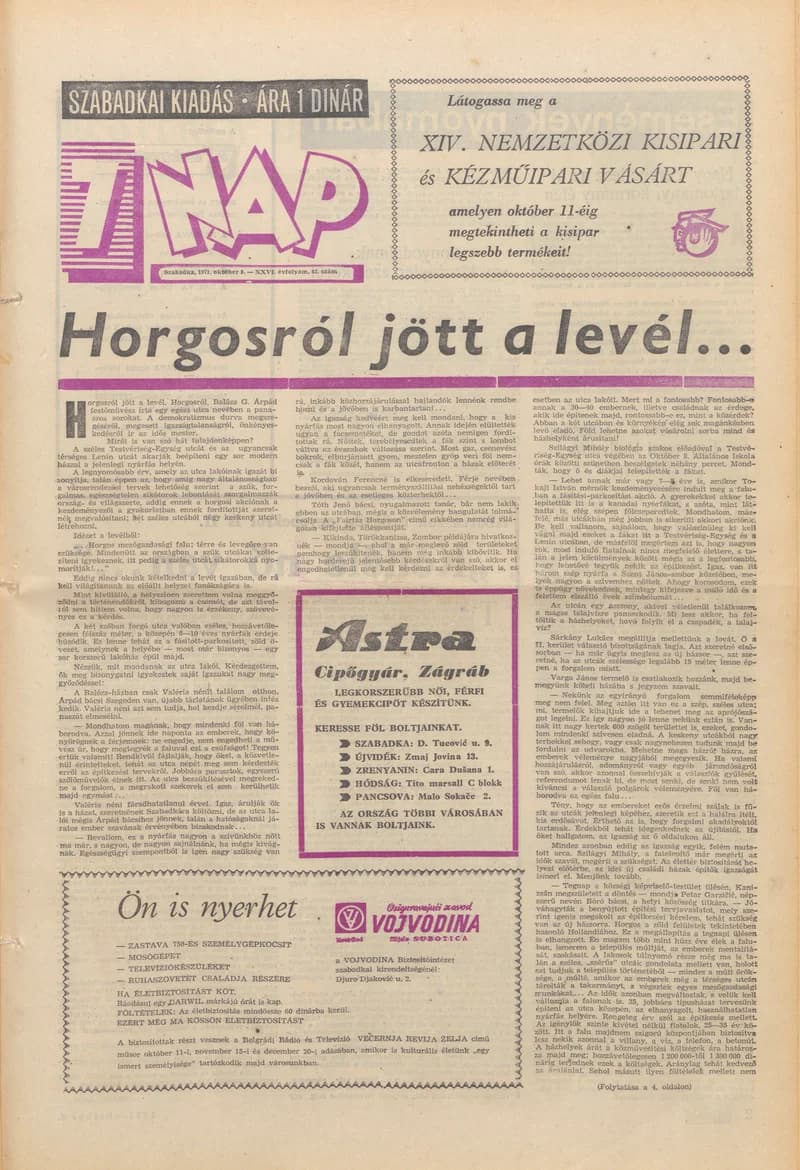7 Nap, 26. évf. 1971. október 8. 42. sz. 1–28. oldal