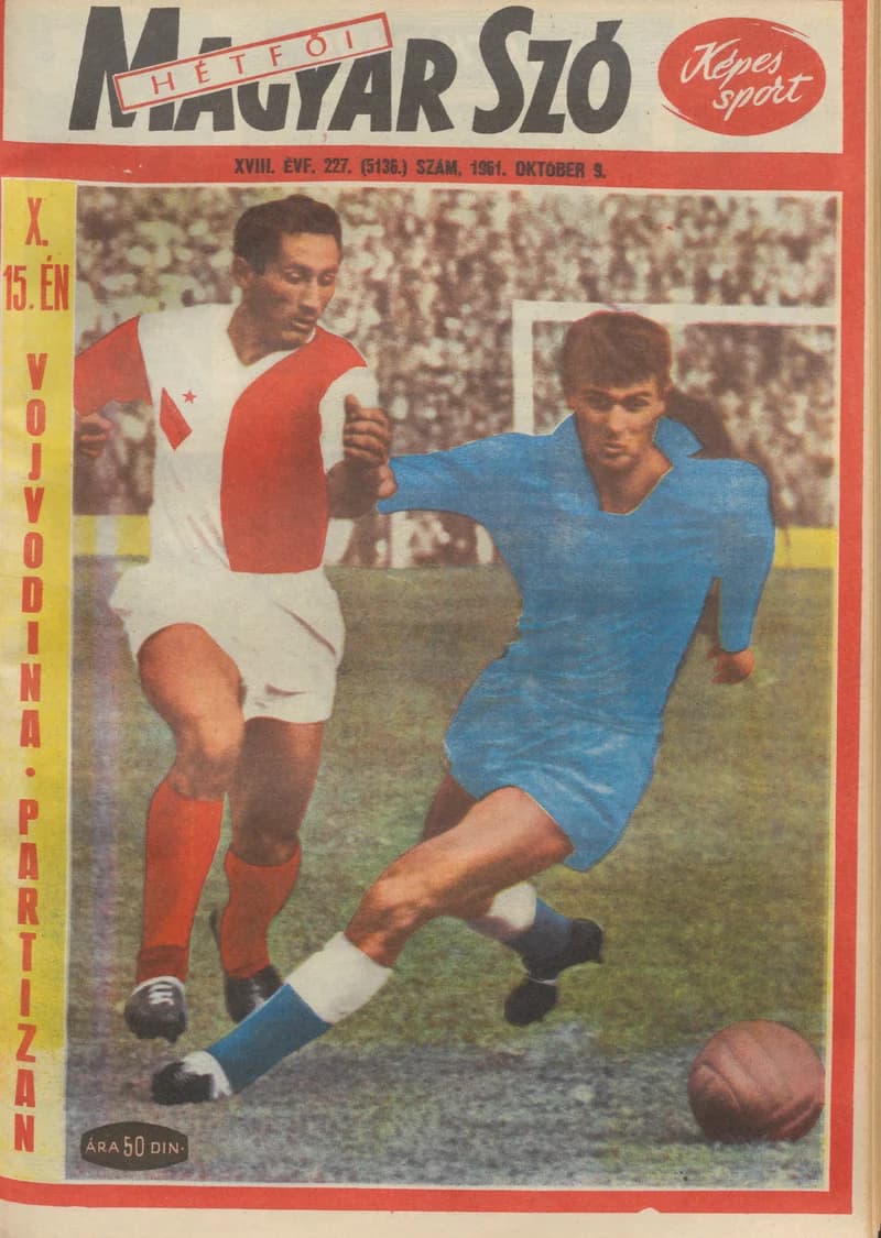 Hétfői Magyar Szó, 18. évf. 1961. október 9. 227. sz.