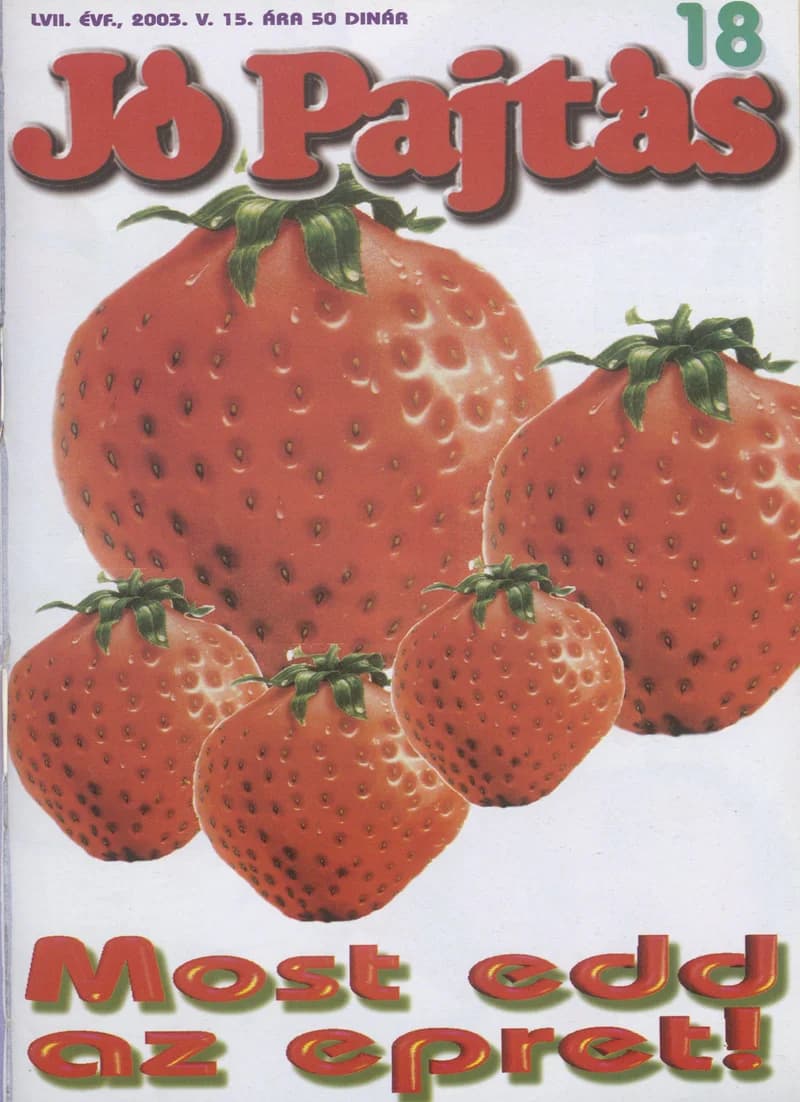 Jó Pajtás, 57. évf. 2003. május 15. 18. sz.