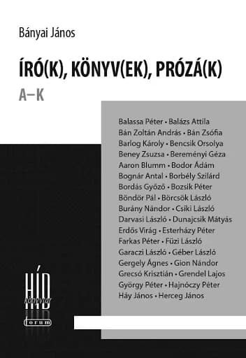 Író(k), könyv(ek), prózá(k) 