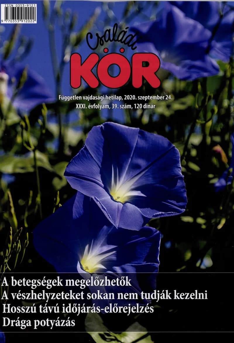 Családi Kör, 31. évf. 2020. szeptember 24. 39. sz.