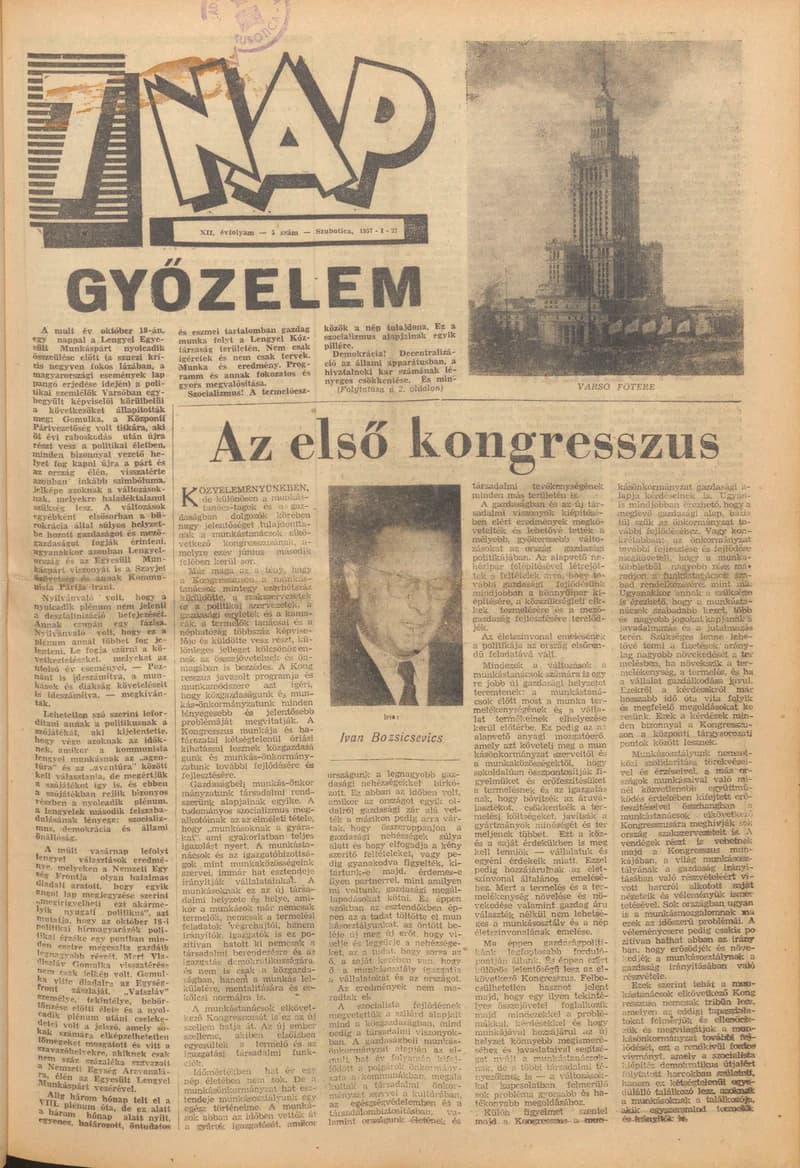 7 Nap, 12. évf. 1957. január 27. 5. sz.