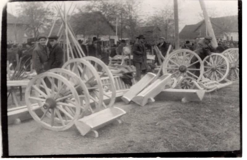 Zentai vásár - bognárok