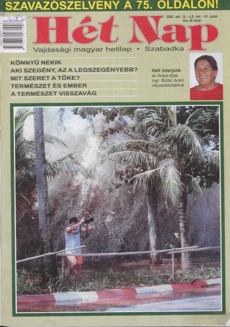 7 Nap, 60. évf. 2005. október 12. 41. sz.