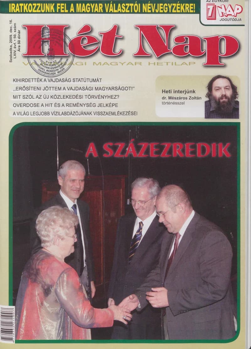 7 Nap, 64. évf. 2009. december 16. 50. sz.